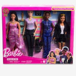 Mattel Career Women 2024. 4 Barbie Dolls. New